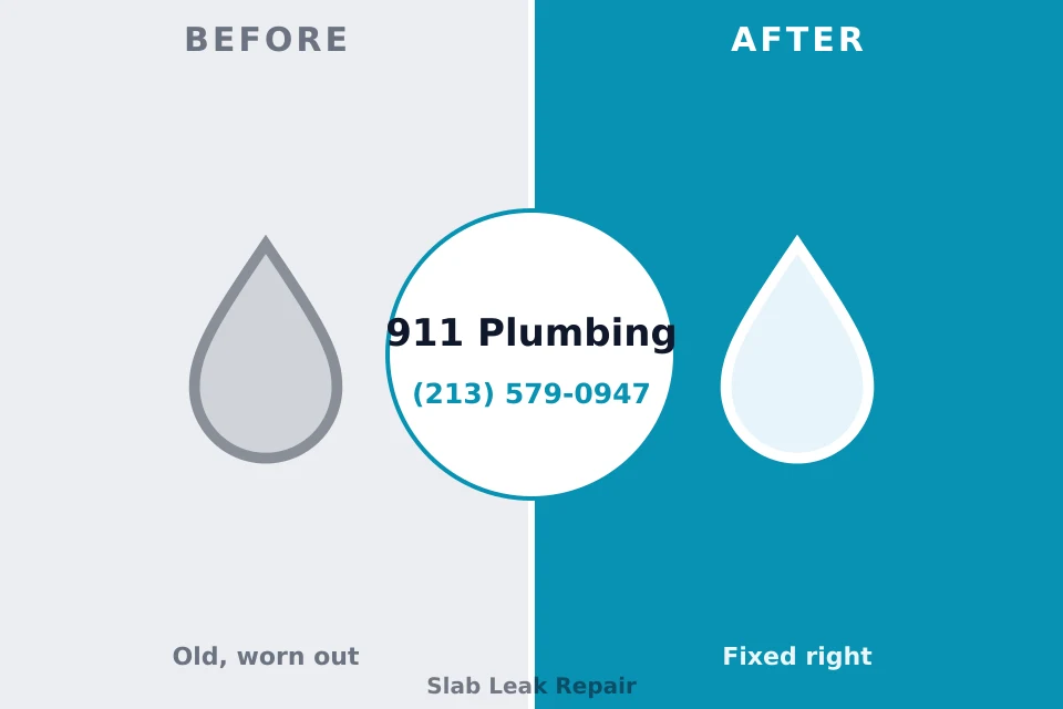 Before and after: plumbing company Columbus, IN